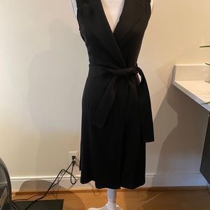 St. John Caviar Black Dress/vest